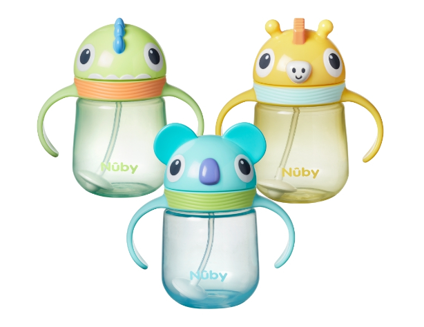 Nuby 動物系列滑蓋水杯