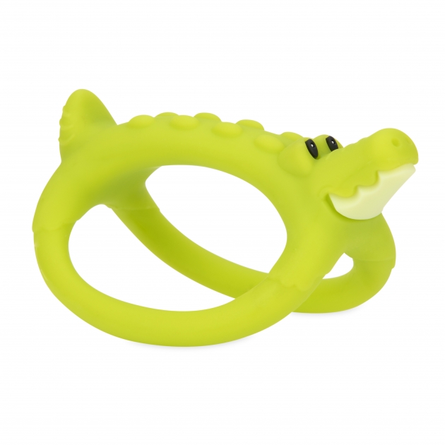 矽膠搖搖固齒器-鱷魚 1