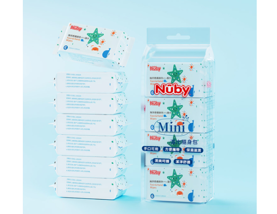 Nuby海洋奇遇迷你HOLD濕巾