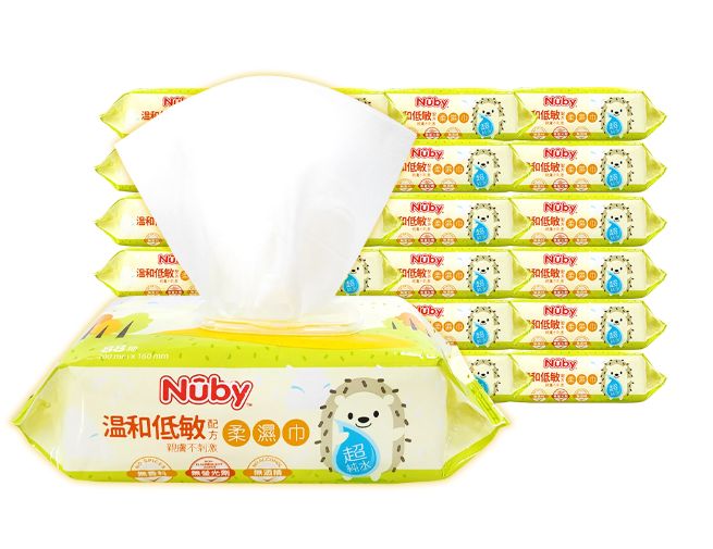 Nuby EDI超純水柔濕巾
