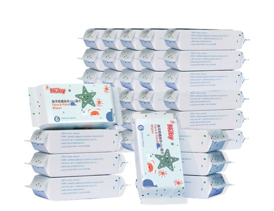 Nuby海洋奇遇迷你HOLD濕巾(箱購超划算)