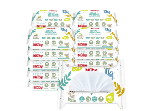 Nuby 濕式衛生紙-箱購(可沖馬桶)