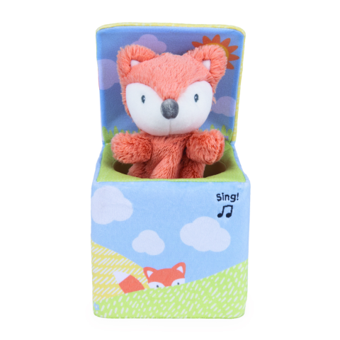 GUND 小狐狸音樂彈跳盒