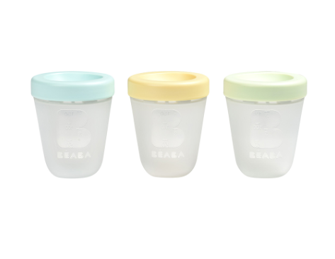 BEABA矽膠儲存罐3件組(3x200ml)