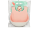 BEABA矽膠圍兜2件組