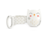 Suavinex新生兒4件組禮盒-貓頭鷹(淺灰)